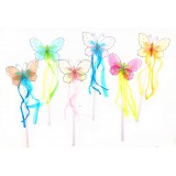 WD29004C-5.5" Sheer Butterfly Wand